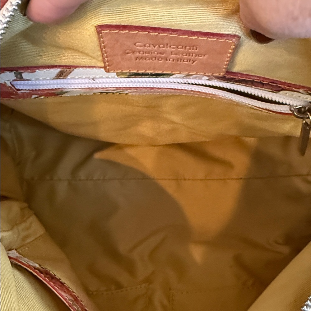 CAVALCANTI LEATHER FLORAL CROSSBODY PURSE - Picture 5 of 9